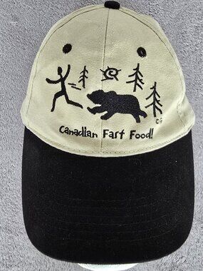 Canada Humor G.G.S ball cap tan with embroidery like new
